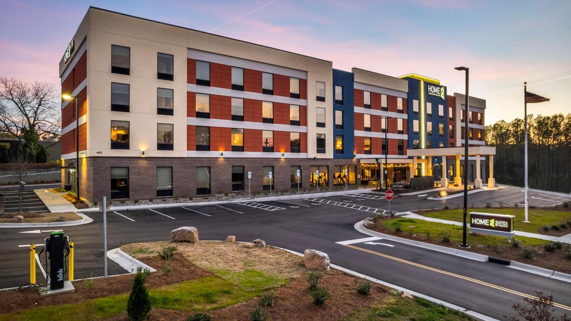 Home2 Suites By Hilton Raleigh West Lenovo Center Экстерьер фото